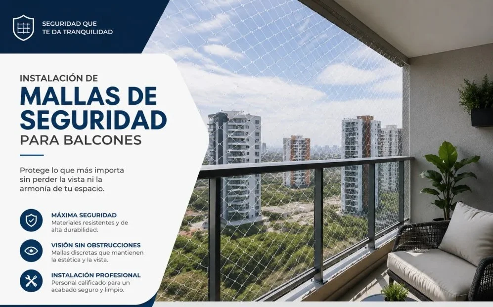 Instalación de Mallas de Seguridad para Balcones