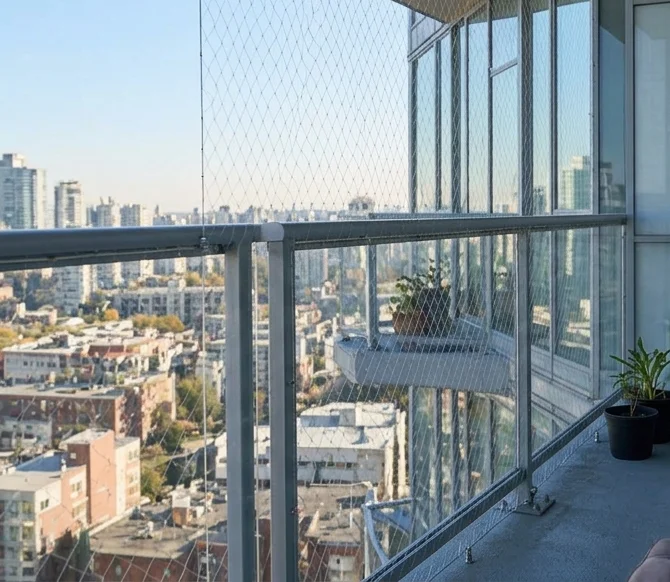 Mallas Invisibles para Balcones: Seguridad sin Perder la Vista ni Dañar la Fachada