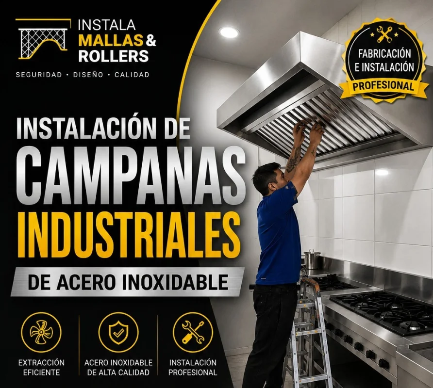 Campanas Industriales y Semi Industriales.